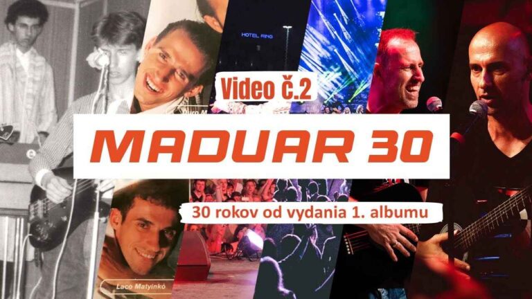 Pamätná tabuľa, Súťaž spevákov, Free koncert v KE, Maduar 90’s Party, Začiatok turné v Čadci | Video