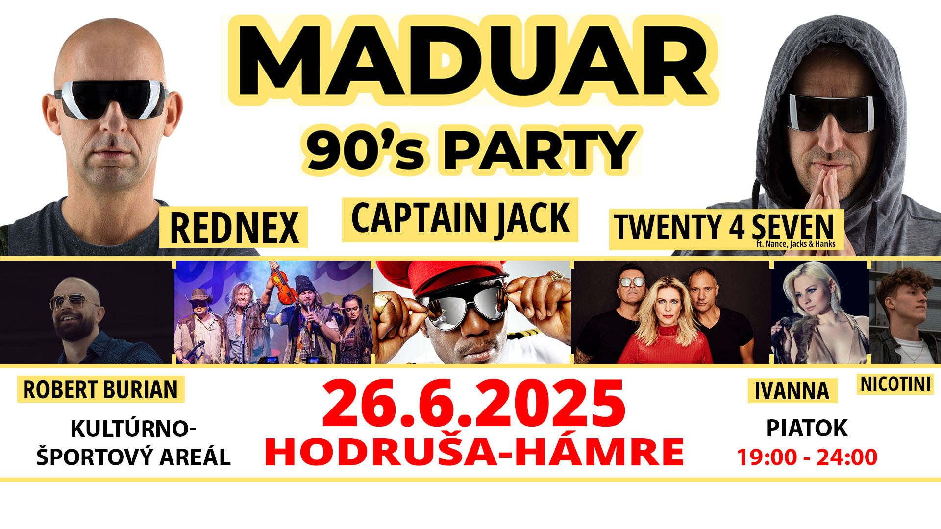 Hodruša-Hámre | MADUAR 90’s Party